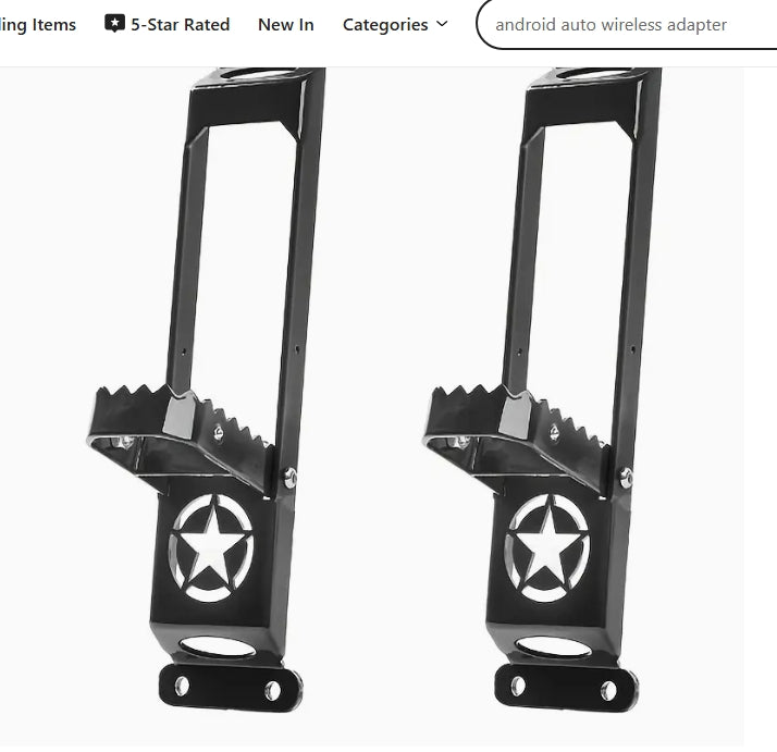 Folding Door Hinge Step Pedal for Jeep Wrangler & Gladiator 2007-2024, Iron, Polished Finish دعسة باب قابلة للطي لجيب رانجلر وجلاديتور 2007-2024, حديد، تشطيب لامع