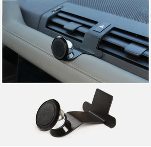 Land Rover Defender 2020–2022 Car Dashboard Phone Holder, Aluminum Alloy, Black, Durable & Secure Mount حامل هاتف للوحة العدادات لسيارة لاند روفر ديفندر 2020–2022 , من الألمنيوم الأسود، متين وآمن