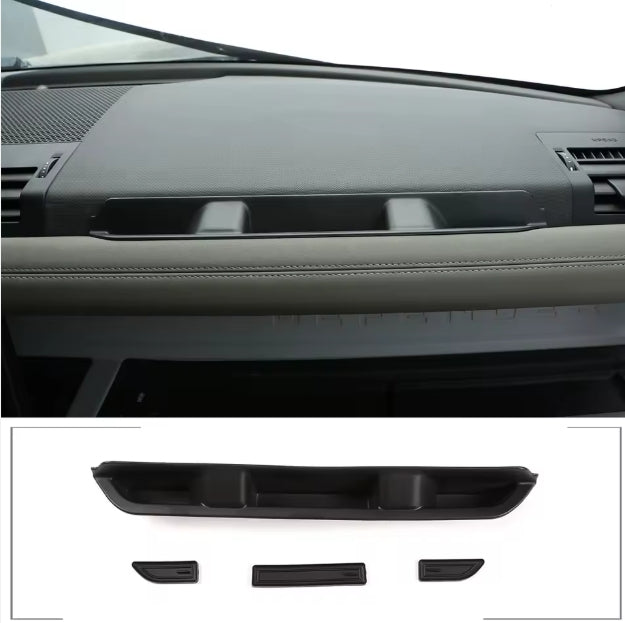 Land Rover Defender 2020–2021 Copilot Front Storage Box, ABS, 1-Piece Set, Durable Interior Organizer صندوق تخزين أمامي للراكب لفورد لاند روفر ديفندر 2020–2021, ABS، قطعة واحدة، منظم داخلي متين