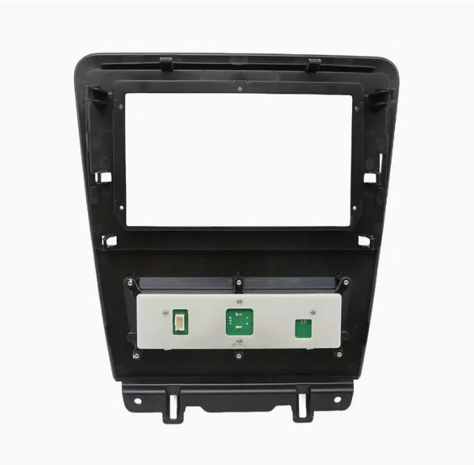25.4cm 2Din Car Radio MP5 Player Dash Panel Kit, GPS Stereo Fascia Frame for Ford Mustang 2008-2013 مشغل راديو MP5 2Din بقياس 25.4 سم مع لوحة تركيبية للكونسول, إطار GPS وستيريو لفورد موستنج 2008-2013