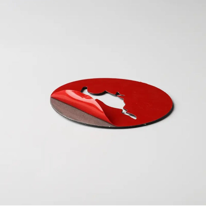 Premium Carbon Fiber Steering Wheel Panel Stickers, Interior Decoration for Ford Mustang (15-20 Models) ملصقات زينة لوحة عجلة القيادة من ألياف الكربون الفاخرة, تعديل داخلي لسيارة فورد موستنج (موديلات 15-20)