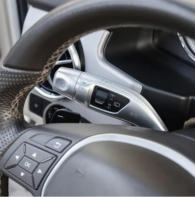 Mercedes-Benz ABS Steering & Lever Covers, Interior Trim Accessories أغطية حماية عجلة القيادة ورافعات السيارات من مرسيدس بنز ,إكسسوارات داخلية من ABS