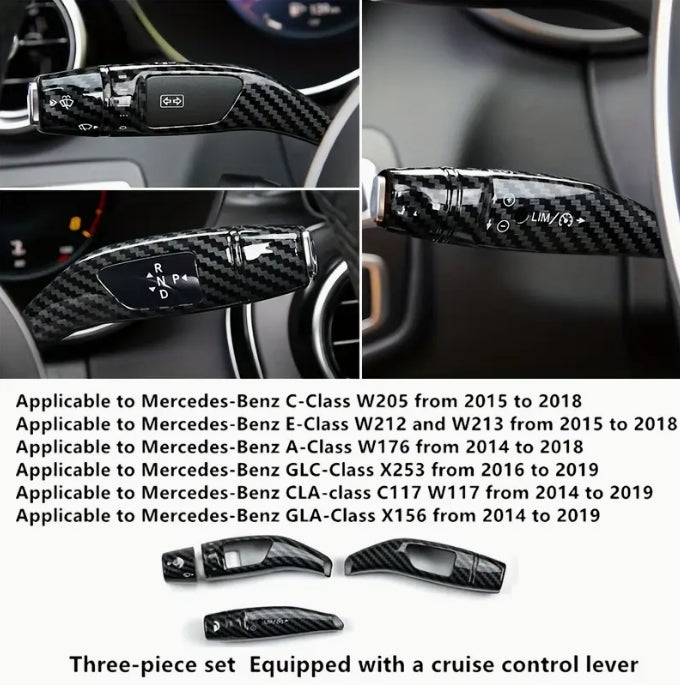 Mercedes-Benz ABS Steering & Lever Covers, Interior Trim Accessories أغطية حماية عجلة القيادة ورافعات السيارات من مرسيدس بنز ,إكسسوارات داخلية من ABS