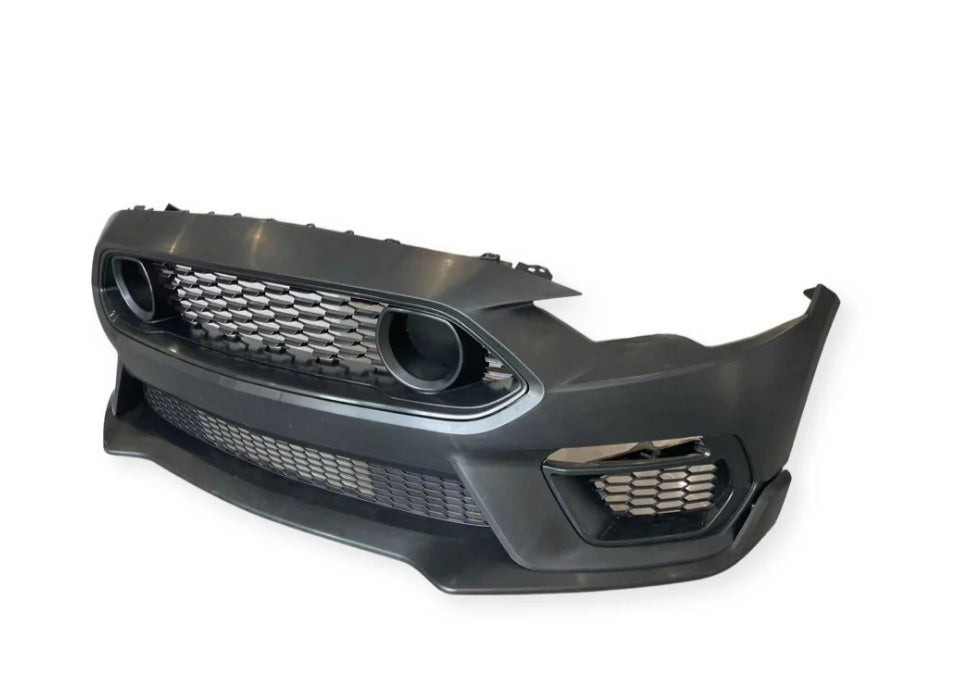 Ford Mustang 2018 Performance Front Bumper, Durable, Stylish Upgrade for Enhanced Aerodynamics and Sporty Look مقدمة أمامية أداء فورد موستنج 2018 ,متينة وأنيقة لتحسين الديناميكا الهوائية والمظهر الرياضي