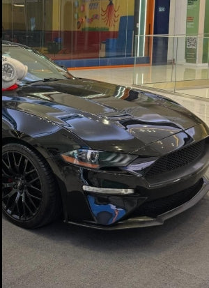 Ford Mustang 2018 Performance Front Bumper, Durable, Stylish Upgrade for Enhanced Aerodynamics and Sporty Look مقدمة أمامية أداء فورد موستنج 2018 ,متينة وأنيقة لتحسين الديناميكا الهوائية والمظهر الرياضي