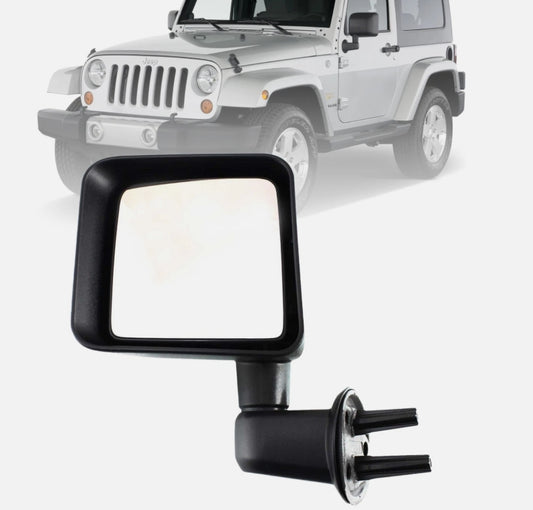 New Right & Left Side Mirrors for Jeep Wrangler 2007-2018
مرايا جانبية جديدة يمين ويسار Jeep Wrangler 2007–2018