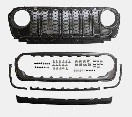 Jeep Wrangler 2018+ Front Grille
شبك أمامي Jeep Wrangler 2018+