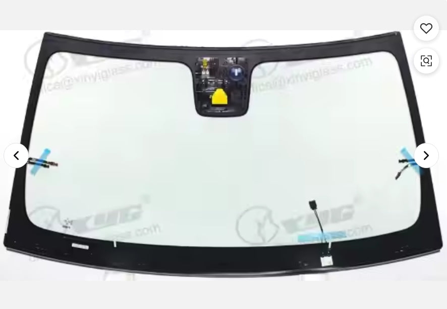 Mercedes SL (R231) Cabriolet W231, Front Windshield, Door & Rear Triangle Glass Assembly with Sunroof زجاج أمامي وأبواب وثلاثية خلفية مع فتحة سقف لمرسيدس SL (R231) كابريوليه W231