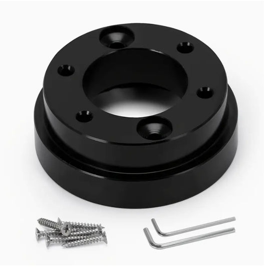 70mm Aluminum Steering Wheel Adapter Hub for Logitech G29/G920/G923, Durable Racing Simulator Upgrade محور محول عجلة القيادة من الألمنيوم 70 مم لأجهزة Logitech G29/G920/G923, ترقية متينة لمحاكي السباقات