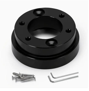 70mm Aluminum Steering Wheel Adapter Hub for Logitech G29/G920/G923, Durable Racing Simulator Upgrade محور محول عجلة القيادة من الألمنيوم 70 مم لأجهزة Logitech G29/G920/G923, ترقية متينة لمحاكي السباقات