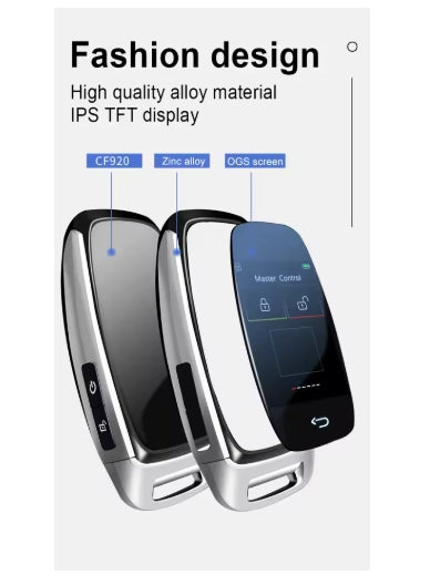 CF920 Universal Smart LCD Remote Key, Adjustable Auto Lock & Keyless Entry for Audi, BMW, Ford, Mazda, Toyota, Kia مفتاح ريموت ذكي CF920 بشاشة LCD, دخول بدون مفتاح وقفل أوتوماتيكي قابل للتعديل لأودي، بي إم دبليو، فورد، مازدا، تويوتا، كي