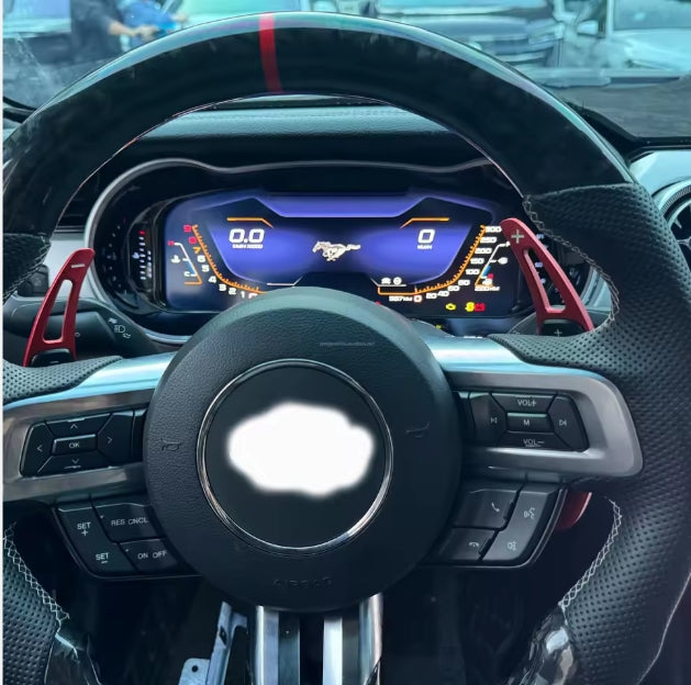 12.3" Digital LCD Instrument Cluster for Ford Mustang 2015–2019 – Full HD Speed Meter & Multimedia Dashboard Upgrade شاشة عدادات رقمية 12.3 إنش لفورد موستانج 2015–2019 – لوحة سرعة متعددة الوسائط بدقة عالية وترقية كاملة للتابلوه