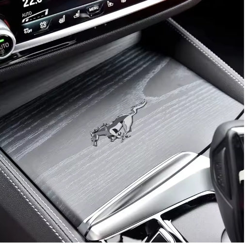 Headrest & Window Badge Sticker for Ford, Stylish Seat & Glass Decal for Fiesta, EcoSport, Mustang, Focus, Mondeo ملصق شعار مقعد ومسند رأس وزجاج جانبي للسيارة فورد, تصميم أنيق لفورد فييستا، إيكو سبورت، موستانج، فوكاس، مونديو