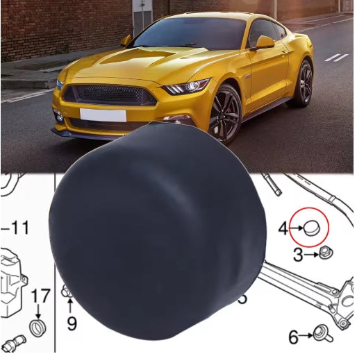 Wiper Windshield Arm Nut Bolt Cover Protector for Ford Mustang MK6 2015–2022, Durable Car Styling Accessory غطاء صامولة وذراع ماسحة الزجاج الأمامي لفورد موستانج MK6 2015–2022, إكسسوار حماية أنيق ودائم