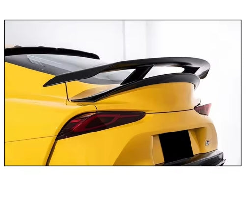 Toyota Supra A90 2019–2022 Full Forged Carbon Fiber Body Kit, Diffuser, Side Skirt, Spoiler & Bumper طقم هيكل كامل من ألياف الكربون لتويوتا سوبرا A90 2019–2022, ديفيوزر، جوانب، جناح خلفي وصدام