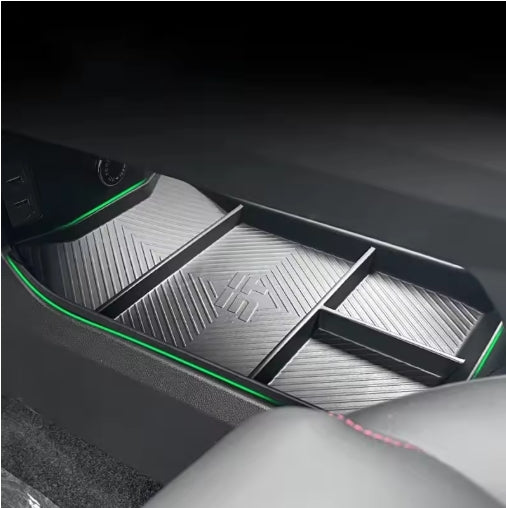 Car Center Console Organizer Storage Box for Chery Jetour T2 2023–2024, Interior Upgrade & Convenient Storage صندوق تنظيم وتخزين لوحدة التحكم الوسطى للسيارة لشيري جيتور T2 2023–2024, تحسين داخلية السيارة وتخزين مريح