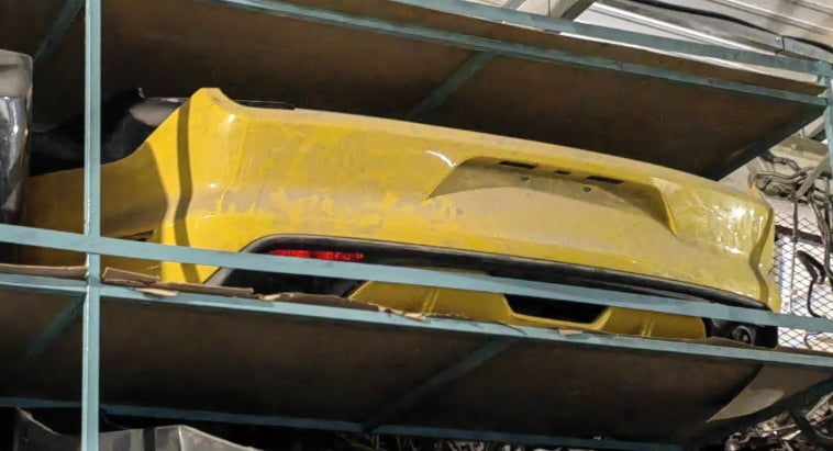 Used Ford Mustang Rear Bumper 2018 to 2023 8-Cylinder – صدام خلفي مستعمل لفورد موستانج 2018 إلى 2023 – 8 سلندر