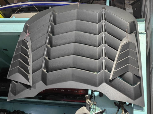 Used Mustang Rear & Side Window Louvers 3-Piece Set 2015 to 2023 -  طقم مستعمل من فتحات تهوية النوافذ الخلفية والجانبية لفورد موستنج 2015 إلى 2023 – 3 قطع (Copy)