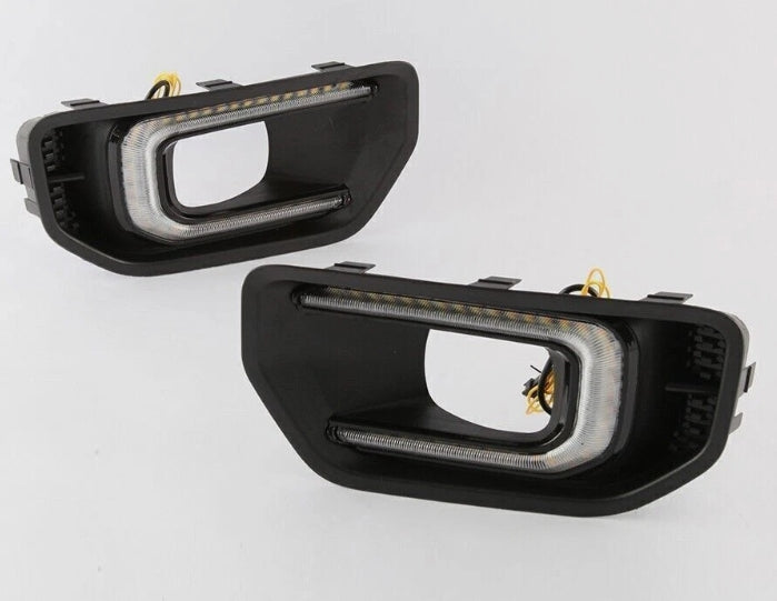 New Ford Ranger Raptor 2023+ Daytime Running Light LED DRL Set Driver & Passenger Side 
إضاءة نهارية LED فورد رابتور 2023+ DRL طقم يمين ويسار OEM Style