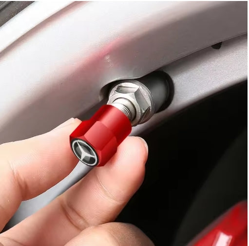 4PCS Mercedes A/B/C/E/S/GLC/GLK/CLA/GLA Class غطاء فتحة هواء اطار  4 قطع لمرسيدس