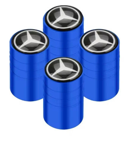 4PCS Mercedes A/B/C/E/S/GLC/GLK/CLA/GLA Class غطاء فتحة هواء اطار  4 قطع لمرسيدس