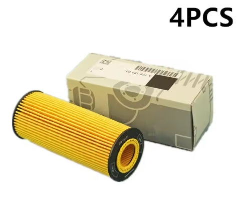 Engine Oil & Fuel Filter Kit for Mercedes C/CL/CLA/E/CLS/ML/GLE/S/SL/SLK, A27818009, High Performance Replacement  فلتر زيت المحرك مرسيدس C/CL/CLA/E/CLS/ML/GLE/S/SL/SLK, A27818009، أداء عالي
