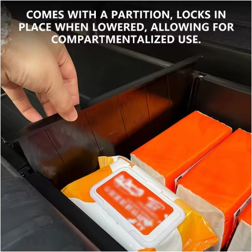 Car Bottom Storage Box for BYD Seagull 2023-2025, ABS Cargo Organizer, Extra Storage Extension, Practical Accessories صندوق تخزين سفلي للسيارة لسيارة BYD Seagull 2023-2025, منظم شحن ABS، توسيع مساحة التخزين، اكسسوارات عملية