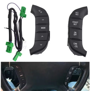Steering Wheel Voice Control Button Switches for Toyota & Mitsubishi Montero Pajero V93 V97, Easy Driving & Hands-Free Control أزرار تحكم صوتي على عجلة القيادة لتويوتا وميتسوبيشي مونتيرو باجيرو V93 V97, قيادة سهلة وتحكم دون استخدام اليدين