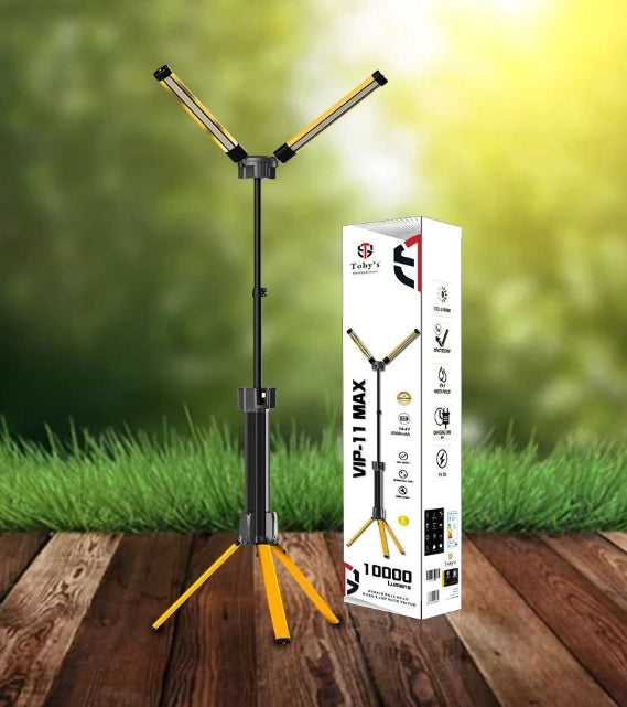 Alayjah Toby’s VIP11 Max Multifunction Camping Light – 4000mAh Rechargeable Outdoor Lantern with 6-Month Warranty  مصباح التخييم المتعدد الاستخدامات Alayjah Toby’s VIP11 Max – بطارية قابلة للشحن 4000mAh مع ضمان 6 أشهر