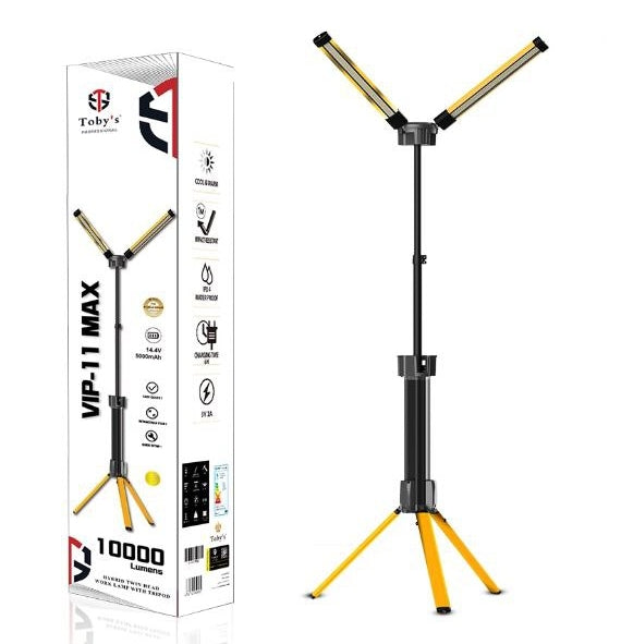 Alayjah Toby’s VIP11 Max Multifunction Camping Light – 4000mAh Rechargeable Outdoor Lantern with 6-Month Warranty  مصباح التخييم المتعدد الاستخدامات Alayjah Toby’s VIP11 Max – بطارية قابلة للشحن 4000mAh مع ضمان 6 أشهر