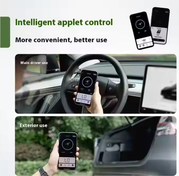 Tesla Model Y Trunk Side Refrigerator, Built-in Compressor, Factory Cooling, Perfect for Camping & Travel ثلاجة جانبية للشنطة لتسلا موديل Y, تبريد ضاغط مدمج، تبريد مصنع أصلي، مثالية للتخييم والسفر