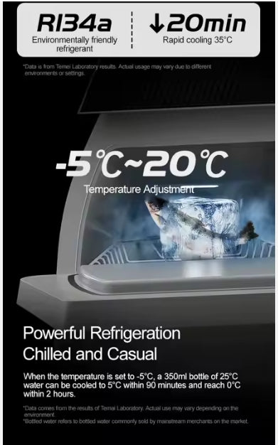 Tesla Model Y 12V Portable Car Fridge, High-Grade Dual Zone Refrigerator, Travel Cooler & Freezer ثلاجة سيارة محمولة 12 فولت لتسلا موديل Y – ثلاجة وفريزر مزدوجة عالية الجودة للسفر والتخييم