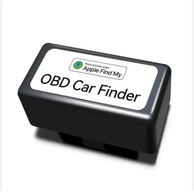 Universal GPS Tracker for Car, Compatible with iPhone & iPad, OBD GPS Locator, Works with Find My Apple Official App متعقب GPS عالمي للسيارة, متوافق مع iPhone و iPad، محدد موقع OBD، يعمل مع تطبيق Find My Apple الرسمي