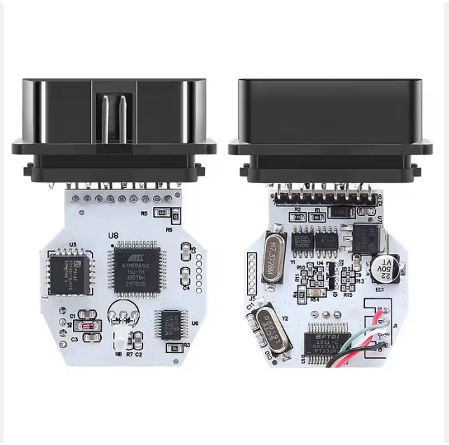 FTDI FT232RL OBD2 Diagnostic Scanner Cable, K+DCAN Interface Tool for BMW, K-Line & DCAN Car Diagnostics جهاز فحص سيارات OBD2 FTDI FT232RL مع كابل تشخيص K+DCAN واجهة K-LINE وDCAN متوافق مع سيارات BMW