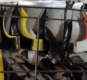 Used Ford Mustang Front Fender 2018 – Passenger & Driver Side, 1 Piece, رفرف أمامي مستعمل لفورد موستانج 2018 – جهة السائق والراكب، قطعة واحدة