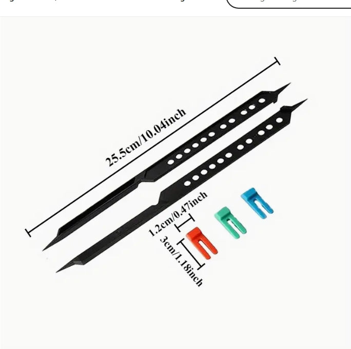 Adjustable Precision Sketching Ruler, Custom Measurements for Artists, Designers & Technical Drawings فرجار رسم دقيق قابل للتعديل, قياسات مخصصة للفنانين والمصممين والرسومات التقنية