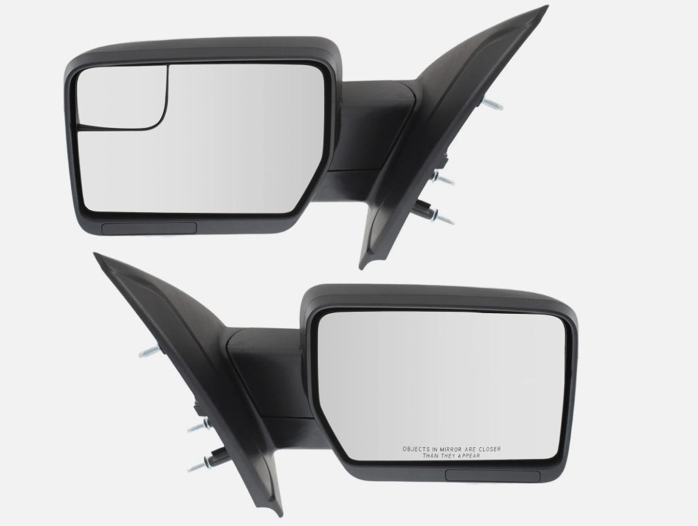 New Right & Left Side Mirrors for Ford F-150 SVT Raptor 2010–2014  مرايا جانبية جديدة يمين ويسار لفورد F-150 SVT رابتر 2010–2014