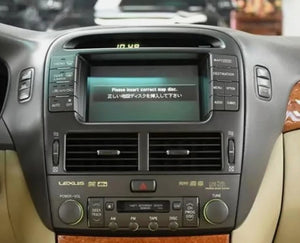 Used Lexus LS430 2000-2006 Radio Navigation Head Unit | لكزس LS430 شاشة راديو ملاحة