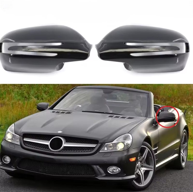 Side Mirror Cover for Mercedes-Benz, W207/W219/R230/R171, Durable & Stylish غطاء مرآة جانبية مرسيدس بنز , متين وأنيق , متوافق مع W207/W219/R230/R171