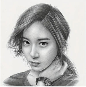 Custom Hand-Drawn Pencil Portrait, Personalized Artwork from Your Photo, Perfect Gift for Weddings & Special Occasions لوحة شخصية مرسومة بالقلم الرصاص, رسم مخصص من صورتك، هدية مثالية لحفلات الزفاف والمناسبات الخاصة