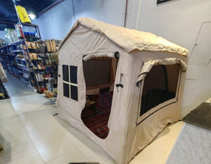 Family Cabin Camping Tent 3x3m – Waterproof Outdoor Shelter for Groups & Travel خيمة تخييم عائلية مقاس 3×3 متر مقاومة للماء – مأوى خارجي للرحلات والتخييم