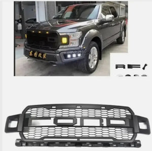 New Ford Raptor 2017–2020 Front Grille – OEM Style  شبك أمامي جديد لفورد رابتر 2017–2020 بجودة مطابقة للأصلي