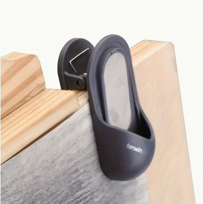 1pc Brand Pencil Sharpener, Dual-Purpose Charcoal & Pencil Tip Sander with Painting Clip for Art and Sketching مبراة قلم 1 قطعة, جهاز صنفرة مزدوج لطرف الفحم والأقلام مع مشبك للرسم والفنون