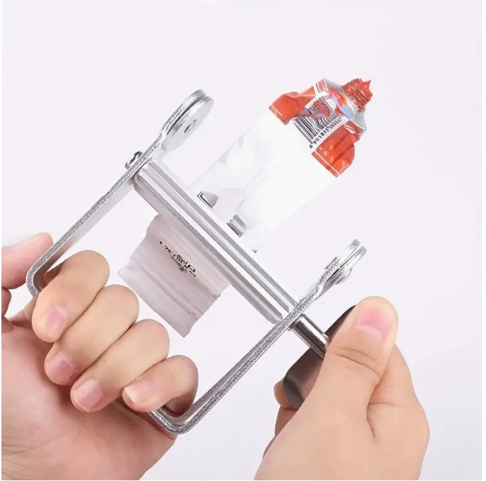 1pc Aluminum Paint Squeezer, Manual Finger-Operated Tool for Tubes & Paints مضغوط طلاء من الألومنيوم, أداة يدوية لتفريغ الأنابيب وتشغيل بالأصابع