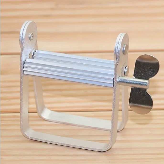 1pc Aluminum Paint Squeezer, Manual Finger-Operated Tool for Tubes & Paints مضغوط طلاء من الألومنيوم, أداة يدوية لتفريغ الأنابيب وتشغيل بالأصابع