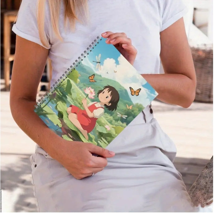 Personalized Custom Notebook, Upload Cover, Lined Pages, Spiral Bound, A5/B5/A6 دفتر مخصص شخصي, رفع صورة الغلاف، صفحات مسطرة، حلزوني، مقاسات A5/B5/A6