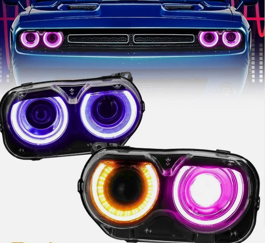 New Dodge Challenger 4th generation 2015-2023 Daytime Running Light – Driver & Passenger Side
إضاءة نهارية جديدة دودج تشالنجر الجيل الرابع 2015–2023 (يمين ويسار)