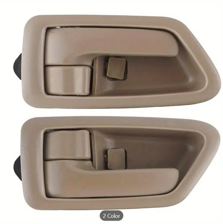 Alayjah, Interior Door Handle for Toyota Camry 1997–2001 | Front & Rear | Driver & Passenger Side | Beige مقابض أبواب داخلية لتويوتا كامري 1997–2001 | أمامية وخلفية | جهة السائق والراكب | لون بيج