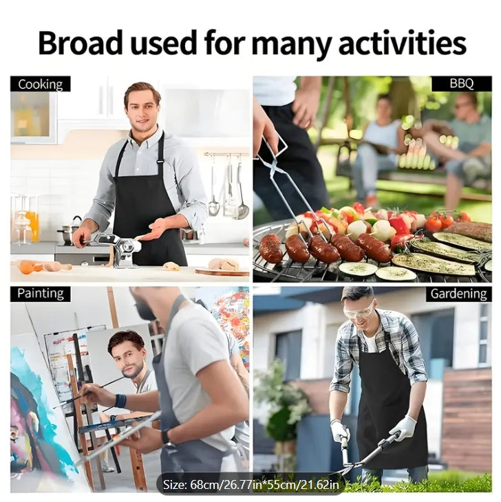 Alayjah, Custom Art Apron, Personalized Gift for Artists, Teachers & Crafters | Ideal for Holidays & Special Occasions مريول فني مخصص ,هدية شخصية للفنانين والمعلمين والحرفيين | مثالي للمناسبات والأعياد