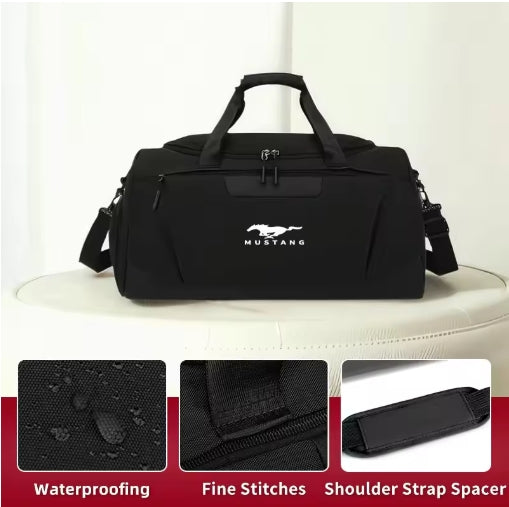 Logo Car Organizer Bag, Multi-Purpose Storage for Ford Mustang, Focus, Fiesta, Ranger, Mondeo, S-MAX حقيبة تنظيم أدوات السيارة, تخزين متعدد الاستخدامات لفورد موستانج، فوكس، فييستا، رينجر، مونديو، S-MAX